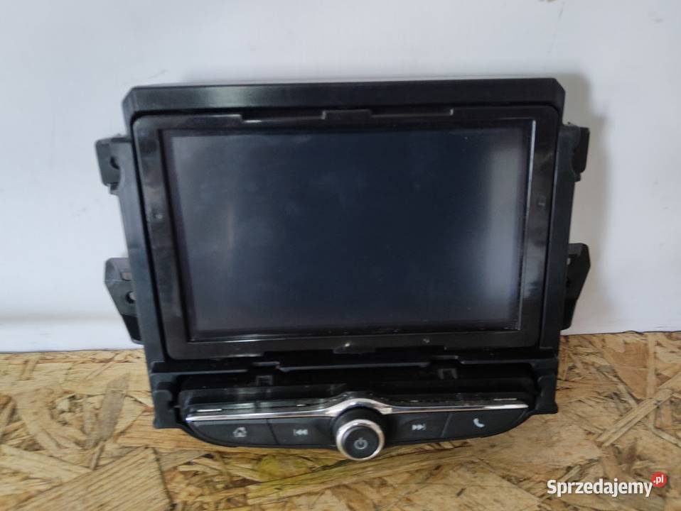 Panel Ekran Wyświetlacz Radia Opel Karl 42342513 osobowe Wyposażenie wnętrza Pleszew