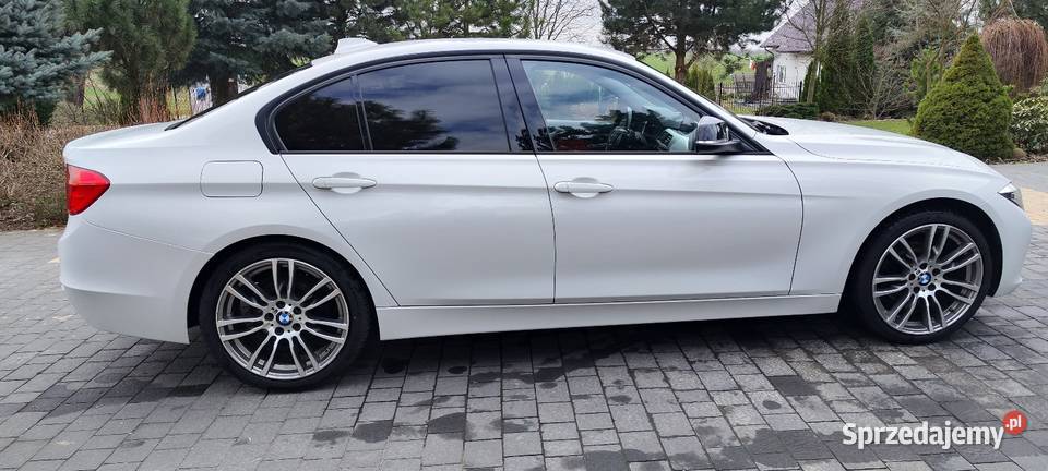 BMW f30 Manual 2xPDCAlufelgi 19 Czerwone skóry Jastków