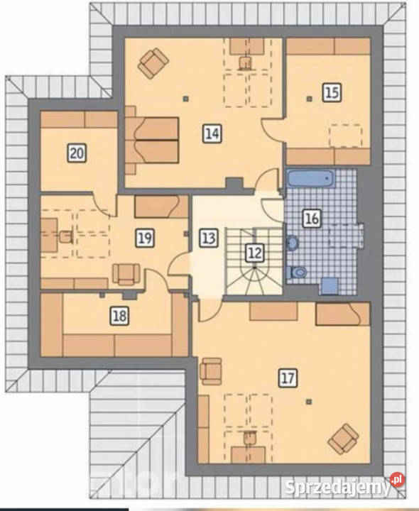 DOM JEDNORODZINNY W BOBROWCU Liczba pokoi 5 Sprzedaż