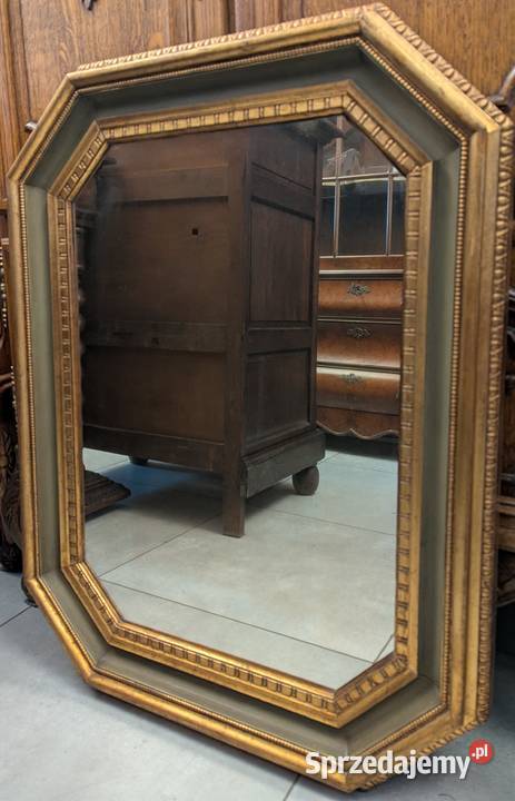 Piękne włoskie drewniane złocone lustrosklep Dąbrowa Górnicza