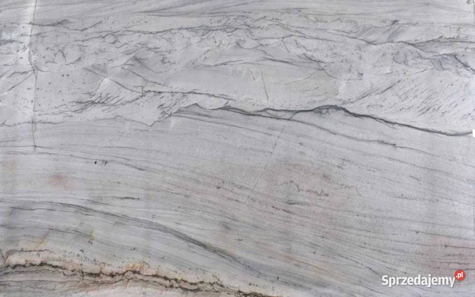 LUSA PLATINO naturalny brazylijski kwarcyt gr2 Blaty