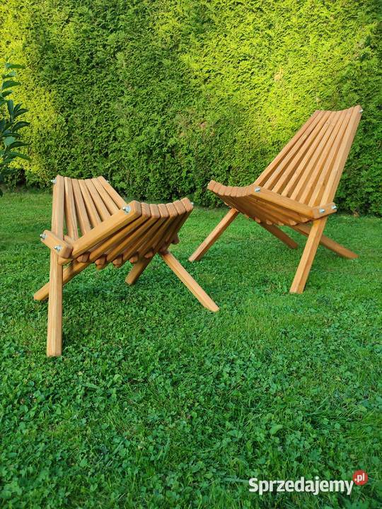 Krzesło ogrodowe 2 WERSJE. Leżak ogrodowy. Sauna. Fotel