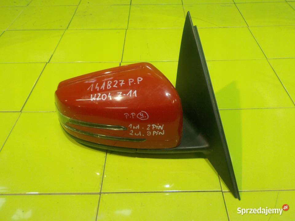 MERCEDES C W204 22 CDI 07r lusterko prawe osobowe Suków