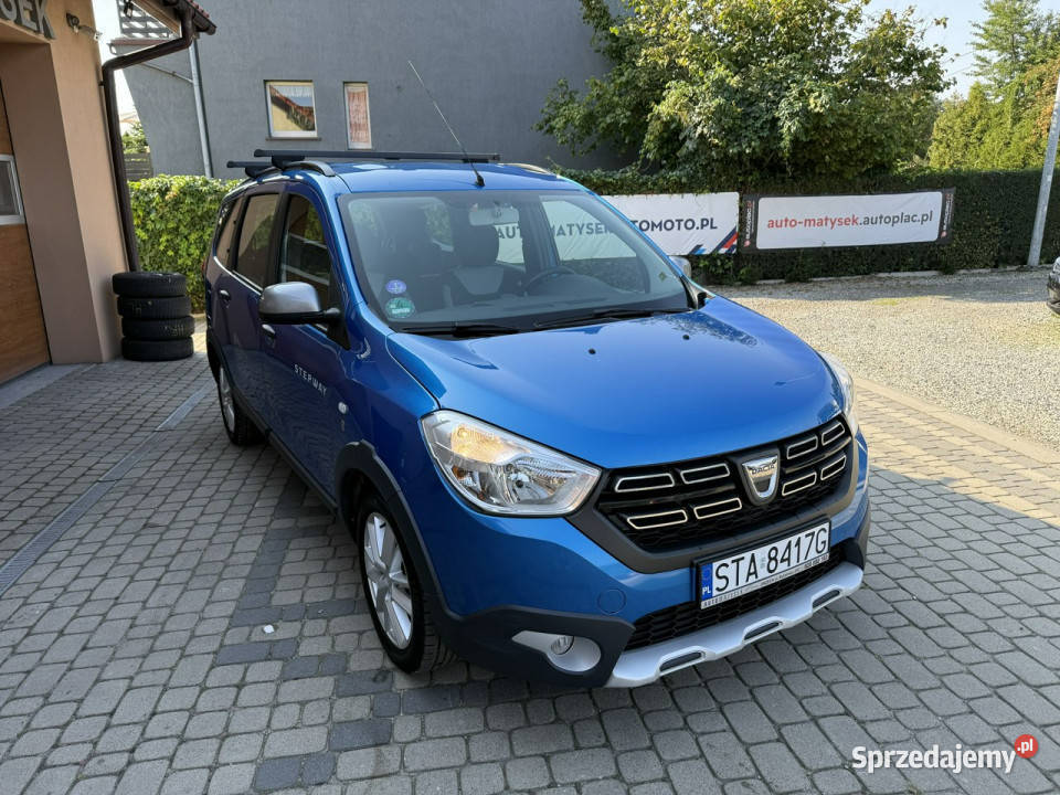 Dacia Lodgy Stepway 16 102 Klima Navi Kamera Orzech sprzedam