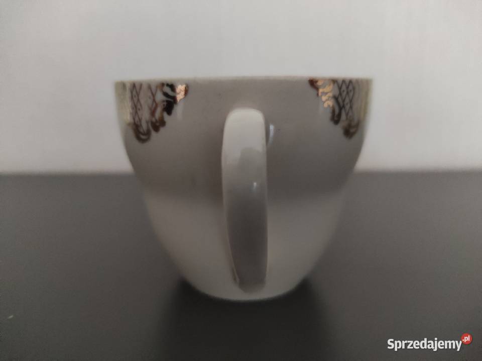 Filiżanki Sonia porcelana Pruszków 2 wzory Warpechy Stare