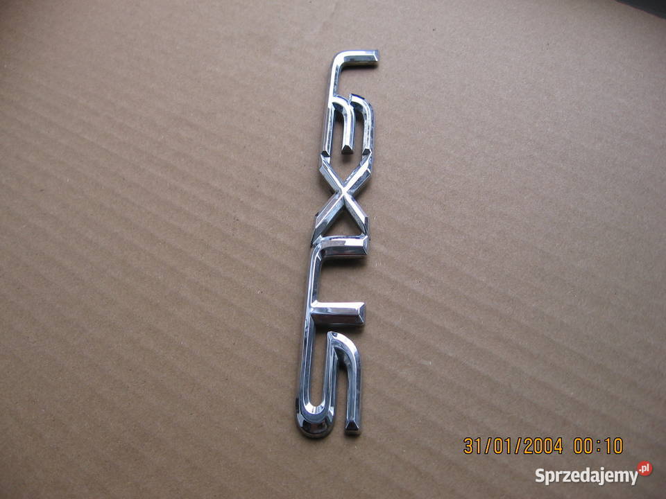 LEXUS stary napis emblemat chrom Przemyśl