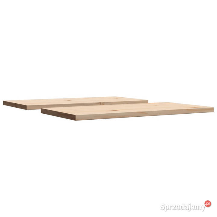 Blaty do stolika 2 80x40x25 prostokątne sosnowe Blaty Warszawa