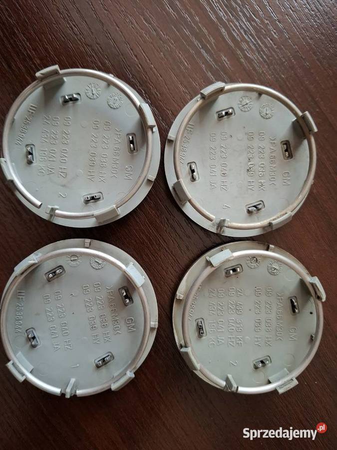 OPEL 4 ORYGINALNE DEKIELEKI DO FELG 60MM Zarzecze