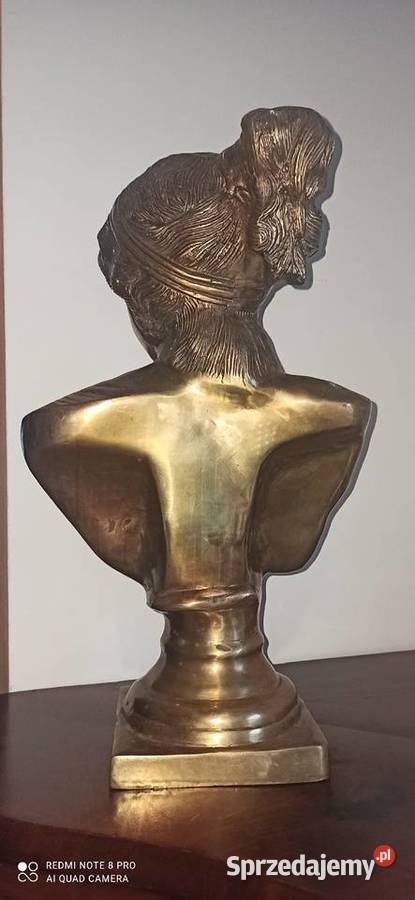 Piękne popiersie Diany Artemidy Mosiądz sprzedam