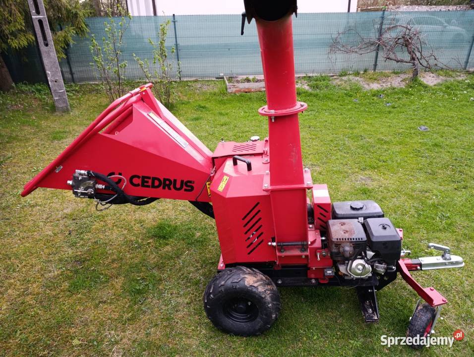 Wynajem rębak spalinowy Cedrus RB05 rozdrabniacz Bilcza