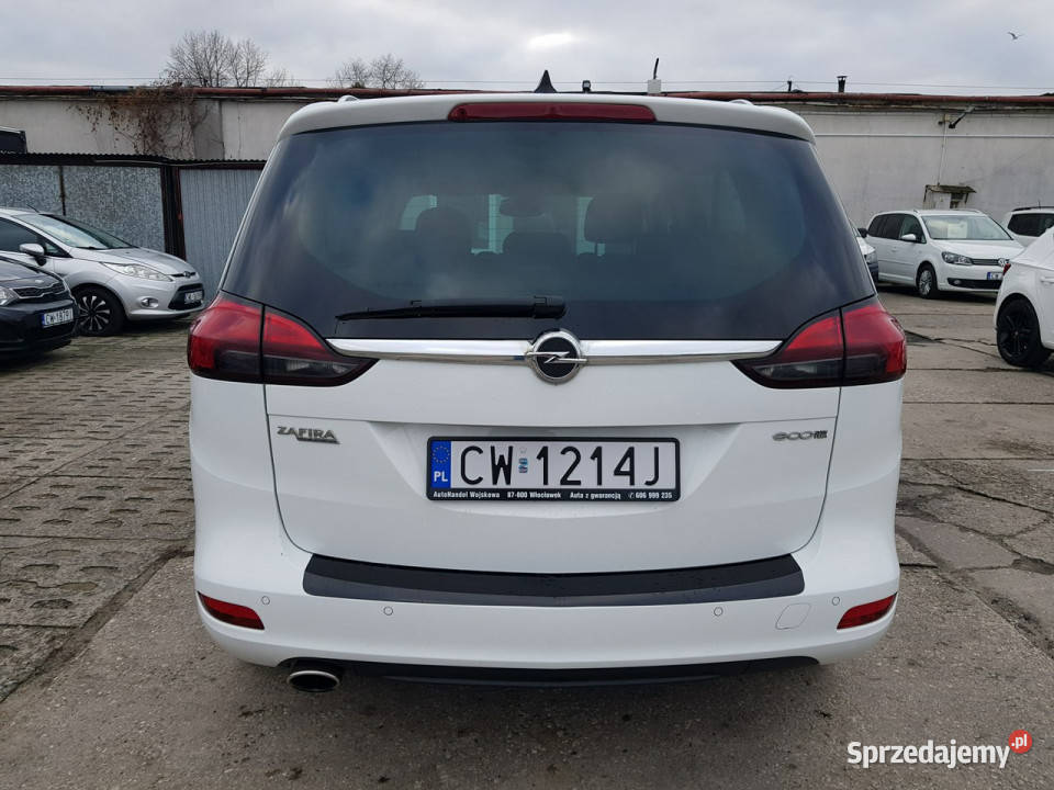 Opel Zafira 20 cdti 170 Navi Xenon Klimatronik nawigacja Włocławek