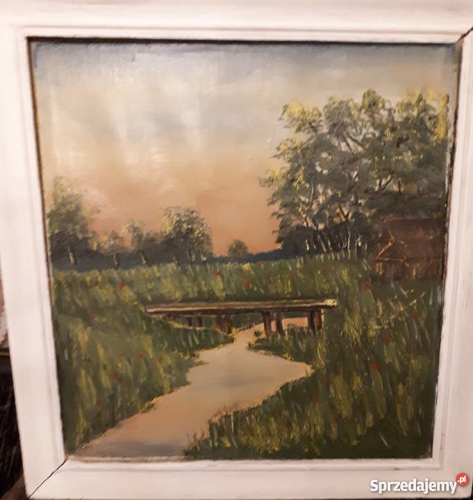 Obrazy olejne na płótnie Wola Gołkowska sprzedam