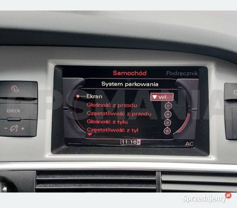 Audi polskie menu polski lektor Mapa do GPS i akcesoria łódzkie Aleksandrów Łódzki