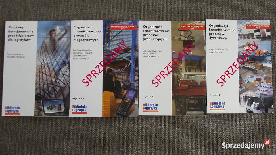 LOGISTYKA Technik Logistyk podręczniki szkolne Rumia