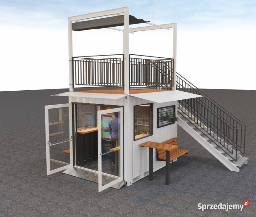 Kontener gastronomiczny z antresola DV10 gastronomiczne śląskie Tarnowskie Góry