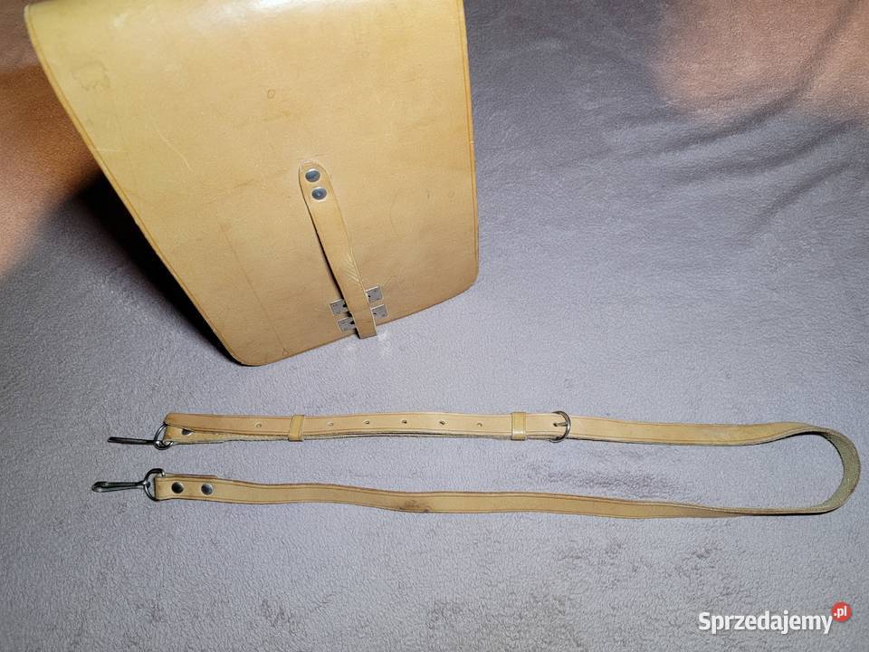 Torba Skórzana Raportówka z 1985 roku Lubin