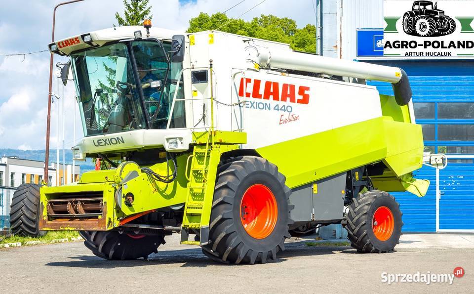 Kombajn zbożowy Claas LEXION 440 EVOLUTION 2003 Zbożowe Kudowa-Zdrój