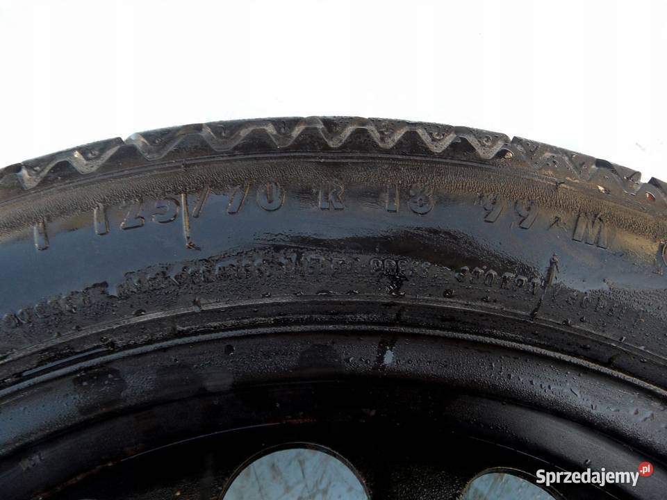 AUDI A3 S3 TT koło dojazdowe 1257018 99M 5x100 Koła dojazdowe
