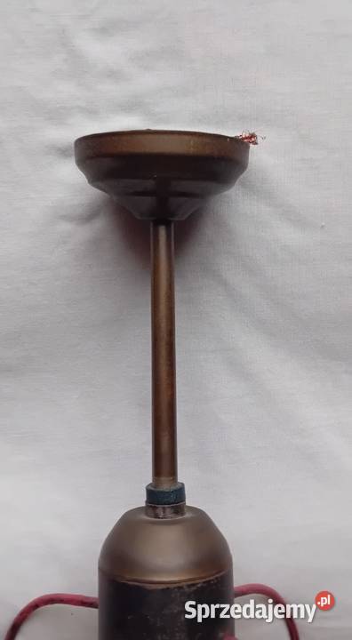 Lampa sufitowa z PRL Mid Century Design lata 50e Koźminek