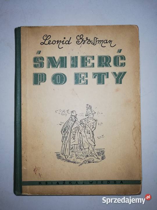 Śmierć Poety książka z 1949 r mazowieckie Warszawa