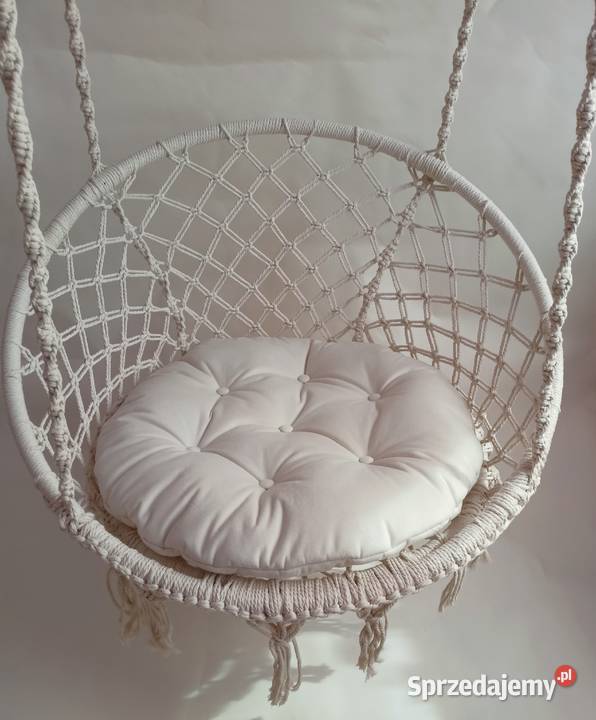 Poduszka na fotel huśtawkę bocianie gniazdo Warszawa sprzedam
