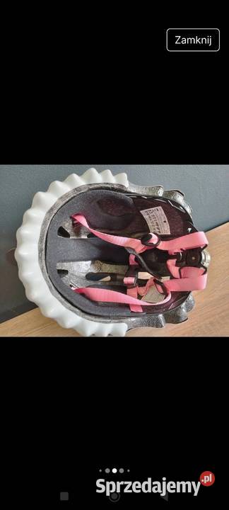 Crazy Safety kask dziecięcy REKIN różowy S 4955 Sport