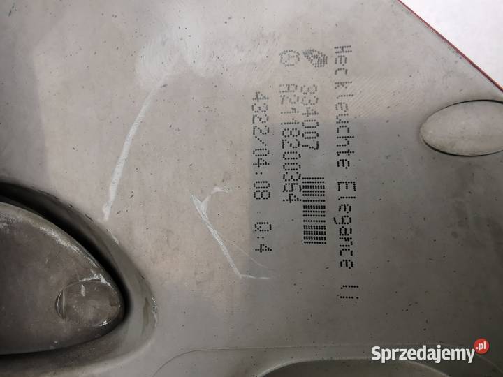 Lampa Lewy Tył Tylna Lewa Mercedes E Klasa W211 Oświetlenie Wyszków sprzedam