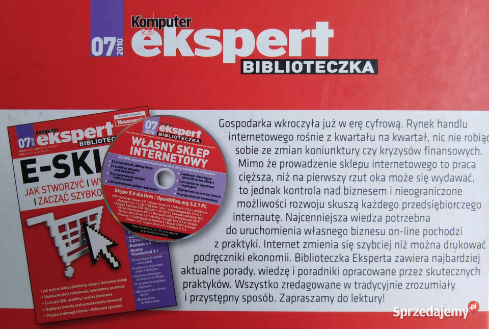 ESklep Biblioteczka Komputer Świat Ekspert z DVD małopolskie Limanowa