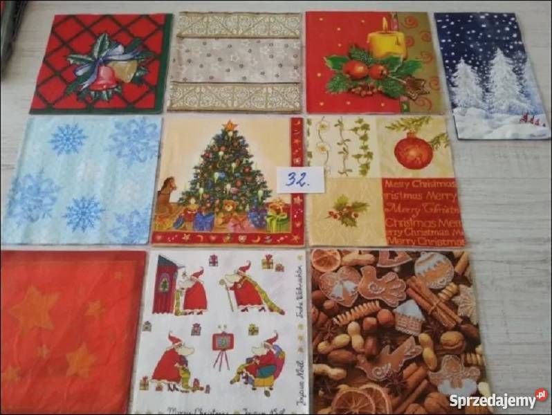 10 3 jesień zima 40 zestawów serwetki do Łódź