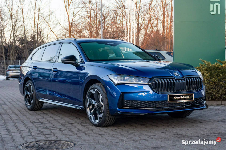 koda Superb Combi Sportline 20 TSI 204 DSG IV pełny VAT Łódź