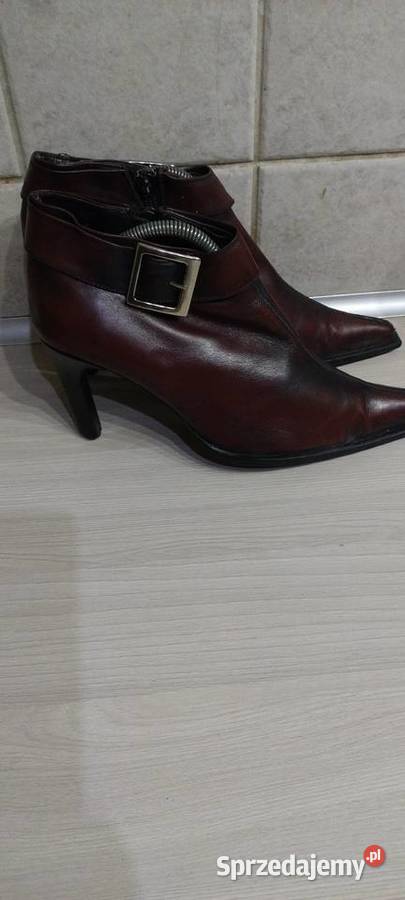 Buty cieniowane ze skóry naturalnej Lublin