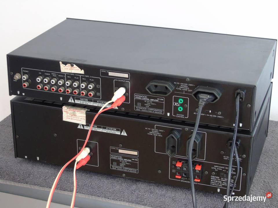 Kenwood 209 KC209 koncowka mocy i preamp z podkarpackie