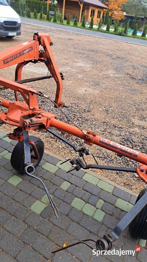 Przewracarka Deutz Fahr 5m sprawna oryginał Zgrabiarki i przetrząsacze lubelskie Parczew sprzedam