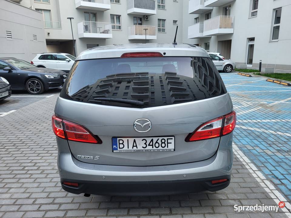 Mazda 5 II 20 benzyna 7 miejsc Webasto 165 495