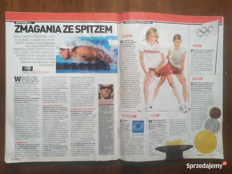 Skarb kibica igrzyska olimpijskie Ateny 2004 Łódź