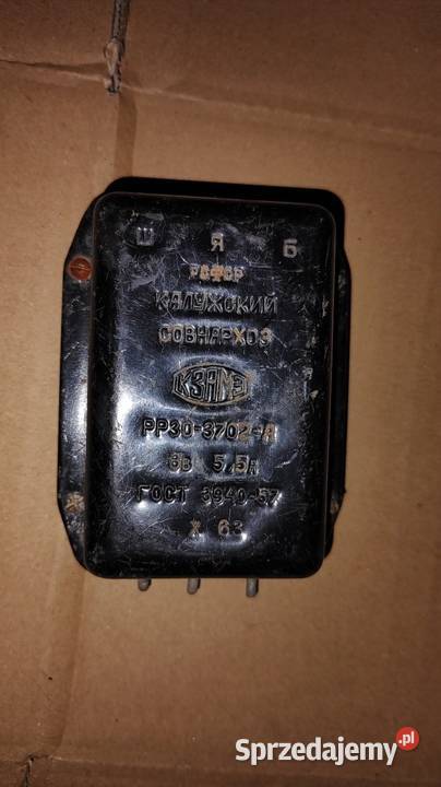 Regulator napięcia PP30 1963 roku M1M wielkopolskie Leszno