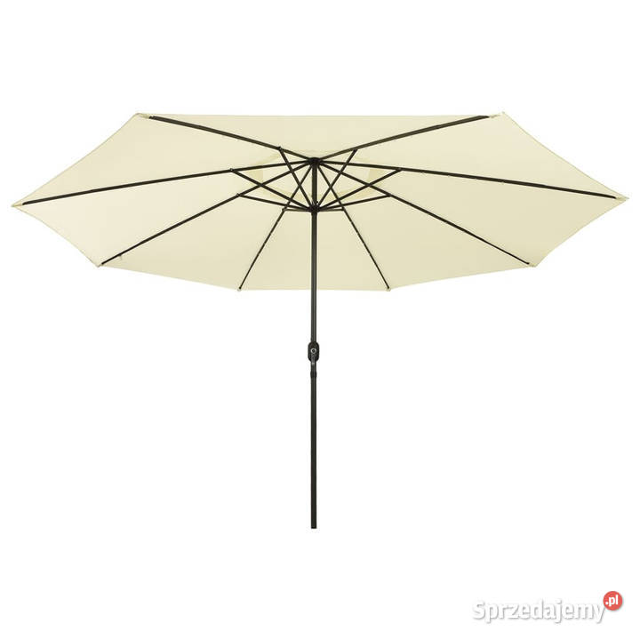 Parasol ogrodowy z LED 400 piaskowy WM312530 mazowieckie Warszawa sprzedam