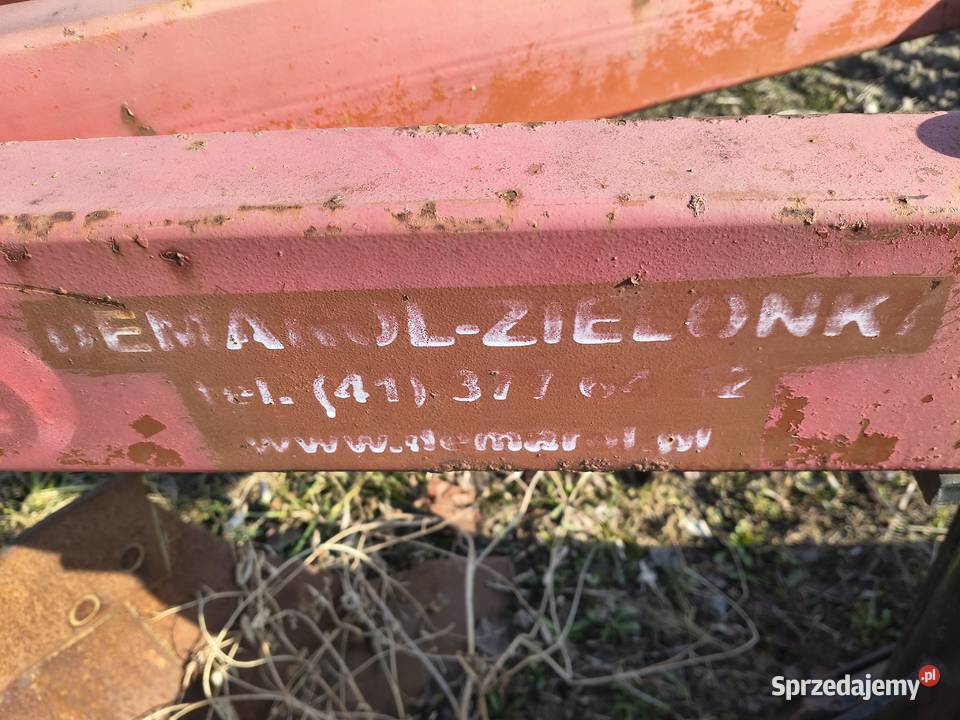 Pług 4skibowy demarol Łęczyca