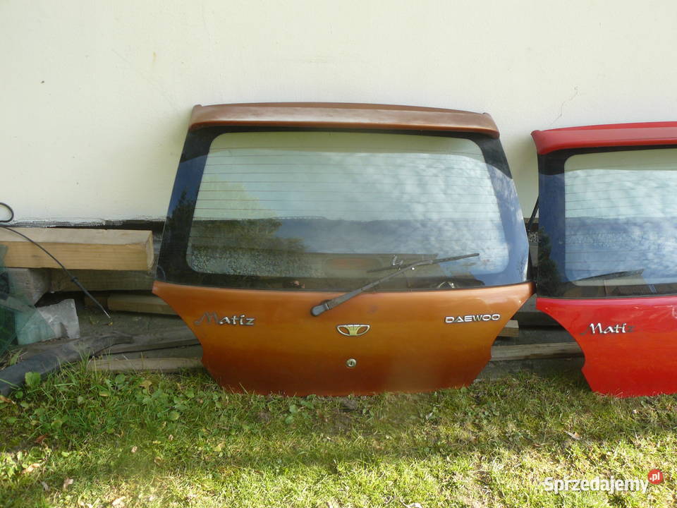 Szyba tylna tył klapy tylnej Daewoo Matiz m100 małopolskie