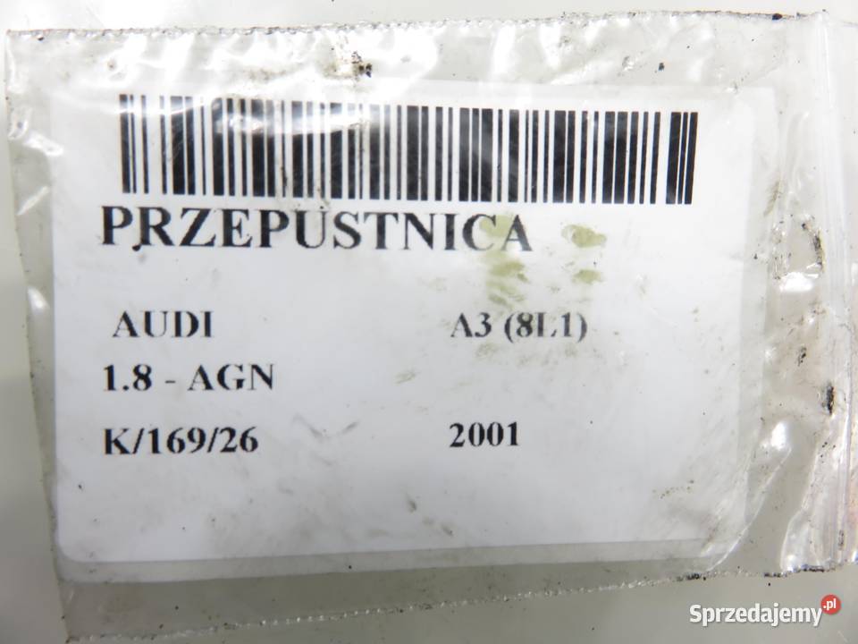 PRZEPUSTNICA AUDI A3 8L1 18 AGN 06A133062F małopolskie
