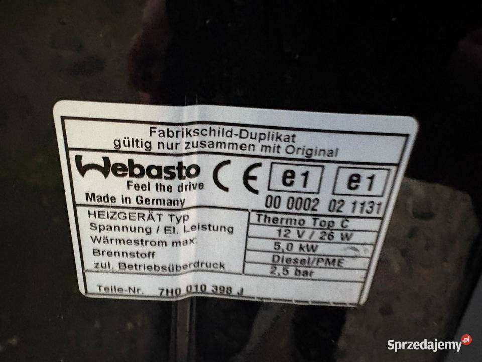 Volkswagen Multivan L1 Startline nieuszkodzony Puck sprzedam