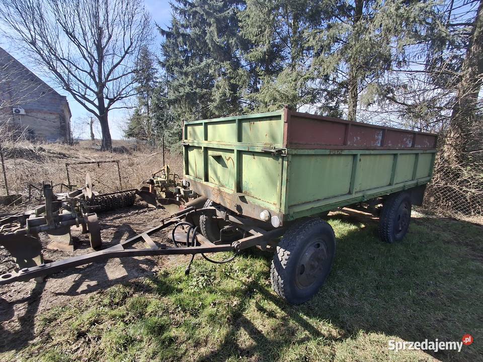 Przyczepa rolnicza D30 nieuszkodzony Przyczepy rolnicze Żórawina