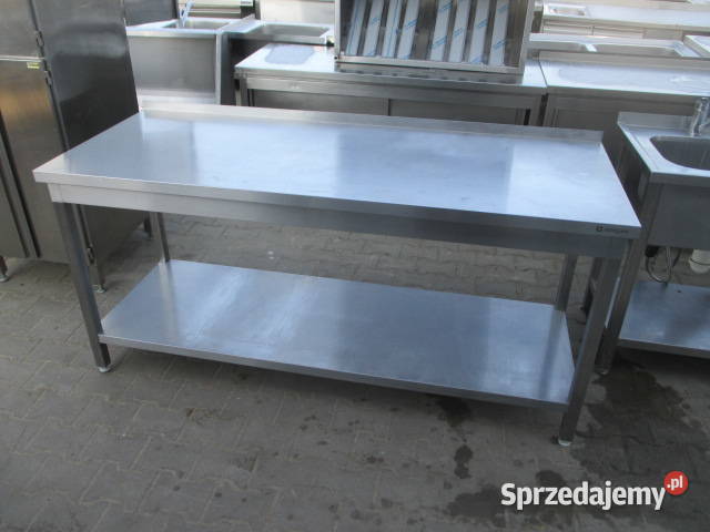 STÓŁ GASTRONOMICZNY Z PÓŁKĄ 1807085 wielkopolskie Ostrów Wielkopolski sprzedam