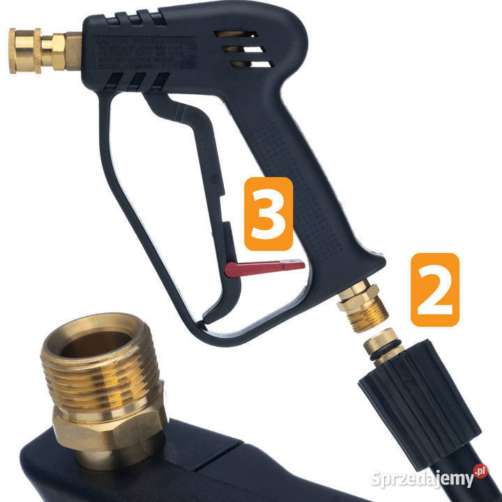 Pistolet do Myjki Ciśnieniowej 5000PSI M22 14 Ludźmierz