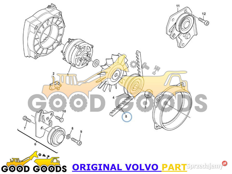 VOLVO PASEK KLINOWY 15054498 mazowieckie Władysławów