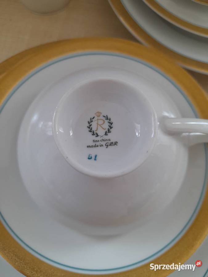 Serwis śniadaniowy na 6 osób Kerafina Royal GRD Bogatynia sprzedam