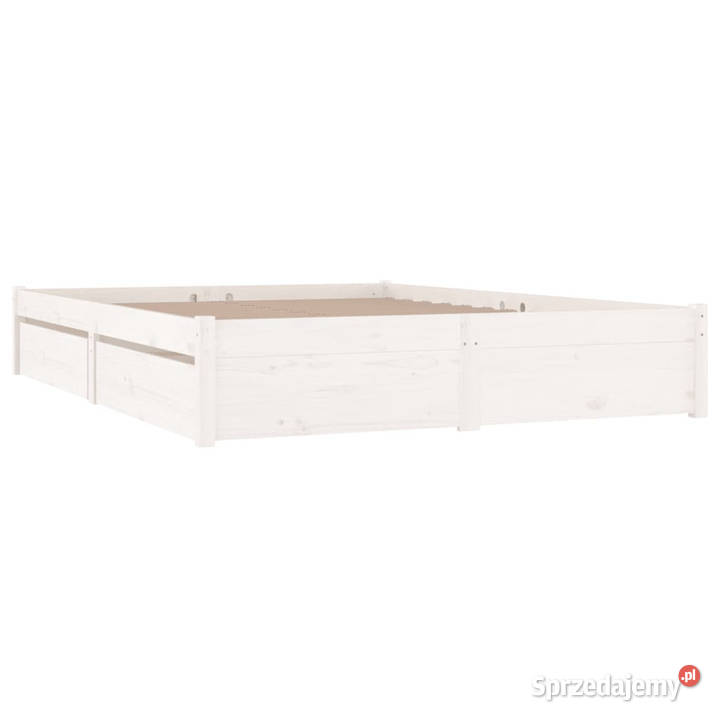 Rama łóżka z szufladami biała 180x200 WM3103529 Warszawa