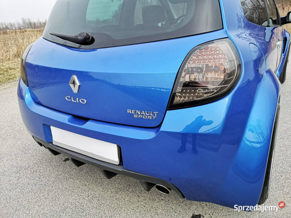Renault Clio rs evo sport tuning szwajcaria na 2/3 Gdów