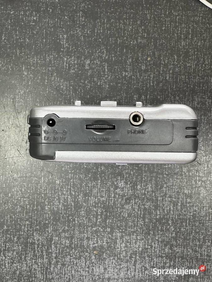 Walkman przenośny z głośnikiem i wejściem na małopolskie Kraków