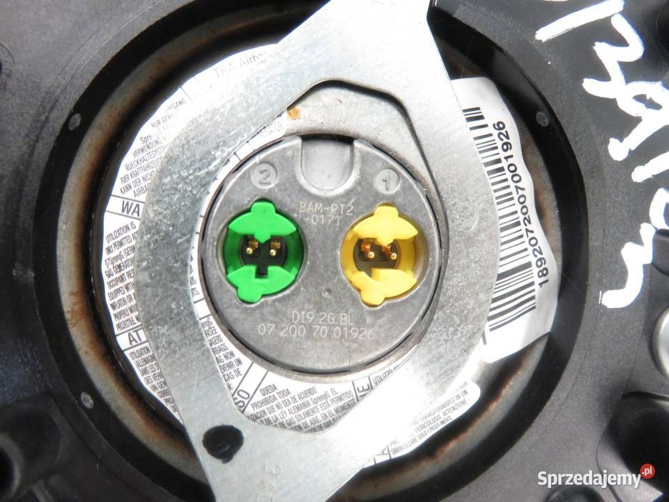 PODUSZKA KIEROWCY FIAT DUCATO III 07354569620 sprzedam